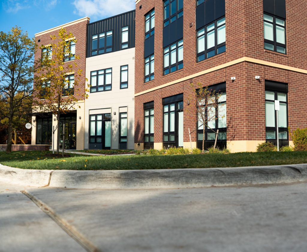 Packard Row commercial landscaping