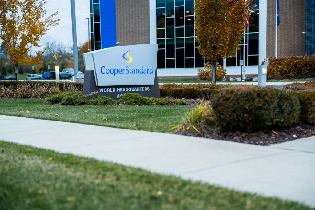 Cooper Standard commercial landscaping
